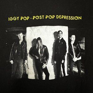 Iggy Pop Concert Tour T-shirt